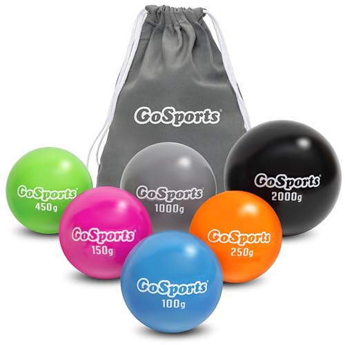 Weighted Plyometric Training Balls Set - Advanced Range 3.5oz-70oz 6 Pack