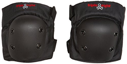 Triple Eight Knee Pads for Skateboarding, Elevate Your Comfort with Skateboarding knee pads, Biking Knee Pads Prime Defence Against Bumps and Scrapes, Black