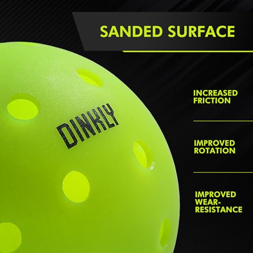 Pickleball Balls 4 Pack - USAPA Approved Outdoor Durable Green Balls