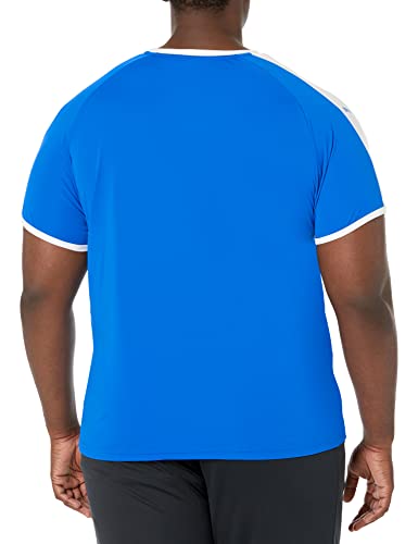 Puma Mens Liga Jersey Small Electric Blue Lemonade White Sports Shirt