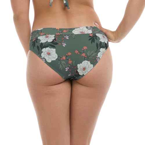 Body Glove Womens Contempo Full Coverage Bikini Bottom Swimsuit