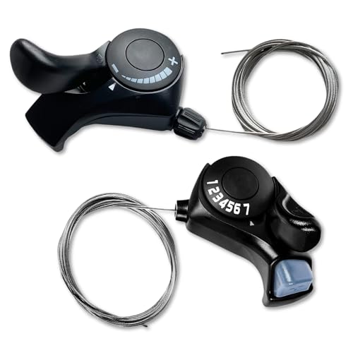 7 Speed Bike Shifter Set for MTB Road City Bicycles - TX-30 Lever