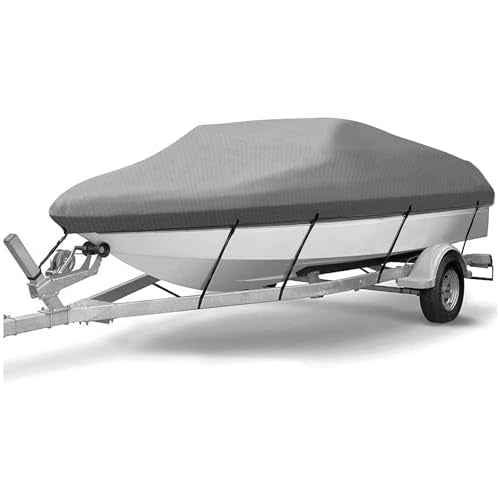PYLE Boat Cover, Boat, Boat Covers - Universal Fit 10.5¡¯ to 11.5¡¯ ft, Waterproof 600 Denier Canvas, Quick Release Buckle, Double Stitched Seams, Includes Travel Bag for Easy Storage