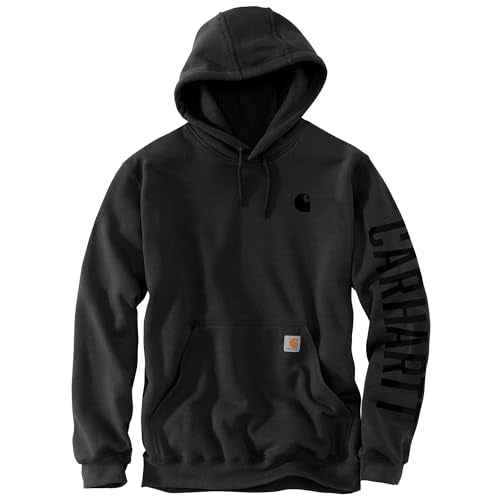 Carhartt Men's Rain Defender Loose Fit Midweight C Graphic Sweatshirt