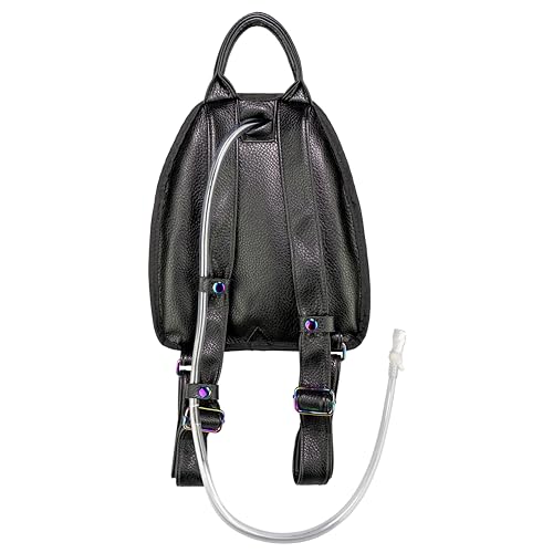 Oil Slick Mini Hydration Pack with Leakproof Bladder for Festivals - Rave Hydropack - Variation of THIS listing