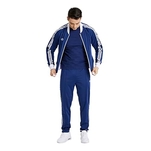 ARENA Men's Team Relax IV Track Jacket Front Zip Side Pockets Warm-Up Top Lightweight Athletic Retro Cool Bomber Jacket
