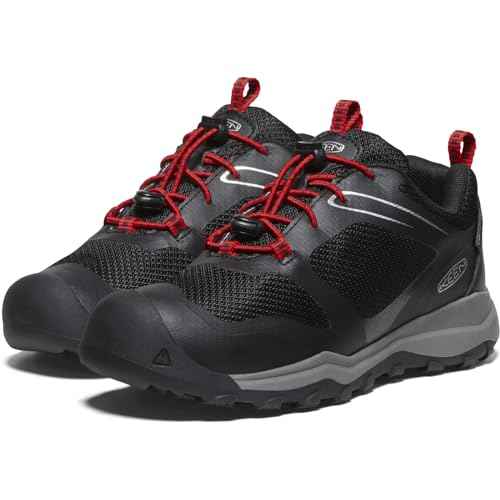 KEEN Unisex-Child Wanduro Low Height Waterproof Easy on Durable Hiking Sneakers