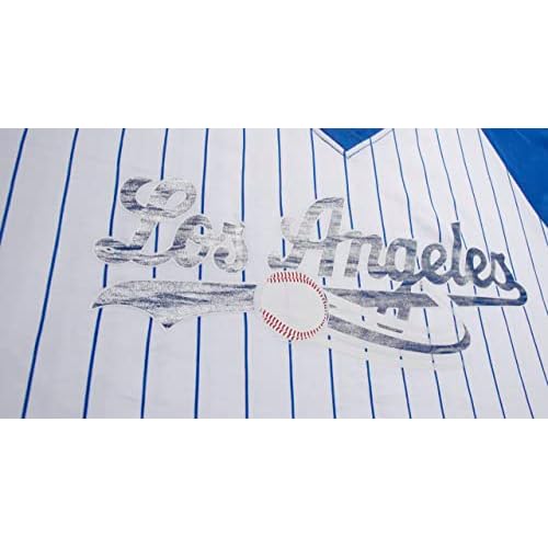 Womens City Baseball Fans V Neck Cage Raglan T-Shirts
