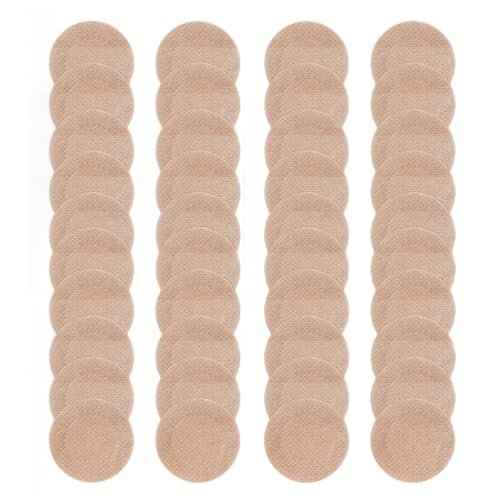 160pcs/80 Pairs Nipple Covers for Men, Invisible Nipples Tapes Anti-Chafing Nipguards Disposable Protector Stickers Running Nip Pads for Sports Gym Tanning Beds Daily Wear