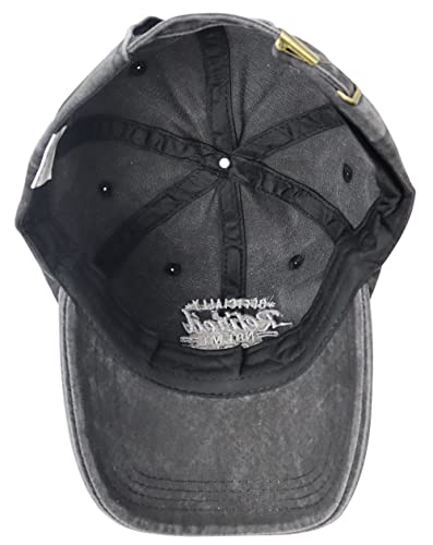 Officially Retired Baseball Cap for Women Men - Black, One Size