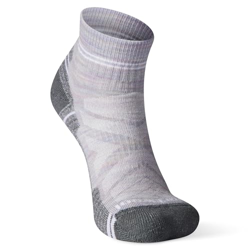 Smartwool Women's Hike Light Cushion Ankle Socks - Medium Purple Eclipse