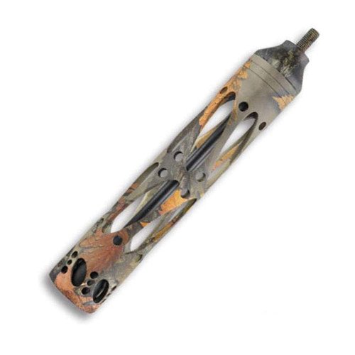 SHARROW Archery Bow Stabilizer 8inch 11inch Bow Riser Shock Absorber Dampener Recurve Bow Noise Reduction Compound Bow Accessories (Jungle camo, 8 inch)