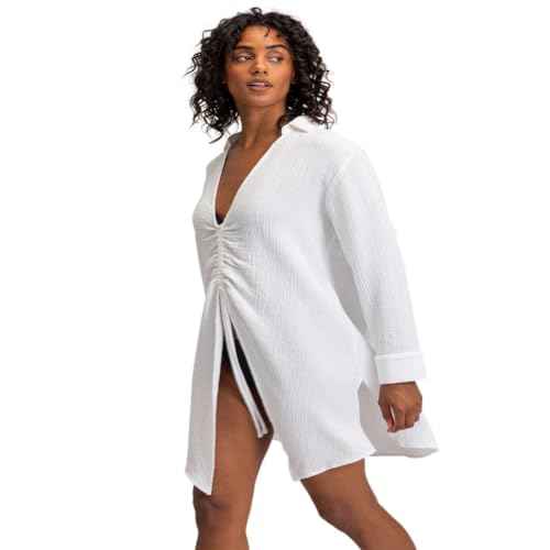 Roxy Women's Summer Casual Sundress Cover-up, Sleeveless Mini Dress for Beach, Pool, and Resort Wear