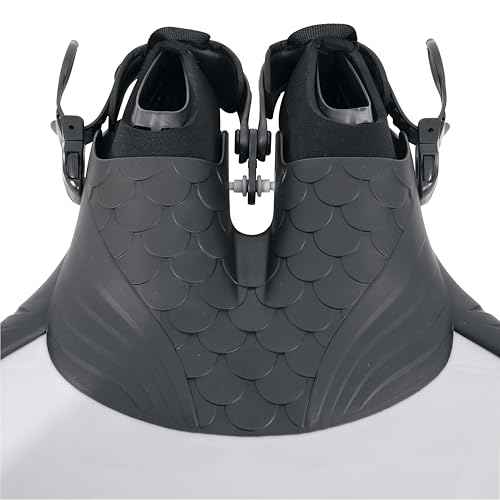 Mermaid Linden Adult Monofin - BLK/SIL
