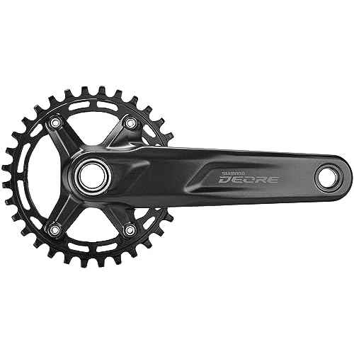 Shimano Deore FC-M5100 Deore chainset, 10/11-speed, 52 mm chainline, 32T, 170 mm, Black
