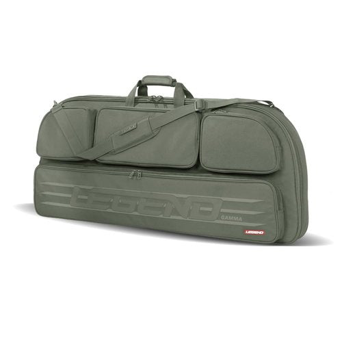 Legend Gamma Compound Bow Case - Premium Archery Bow Cases with Backpack & Shoulder Straps, Soft Bow Case for Archery Accessories, Lightweight Travel Bow Bag with Multiple Storage Pockets - Green
