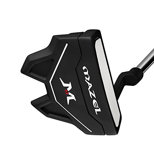 Men's Golf Putter 35 Inch - Black Bat Head Cover Included
