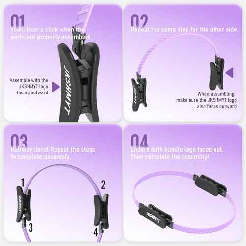 JKSHMYT Pilates Ring Kit, Pilates Equipment ? 14.5" Home Pilates Circle with Pilates Ball, Resistance Bands, Better me Essentials Magic Pilates Set for Workouts