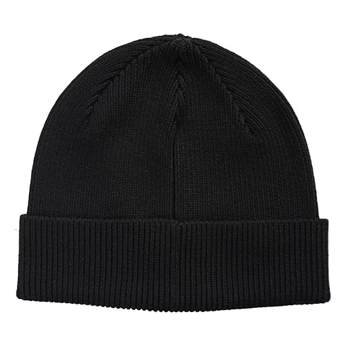 Cole Haan Men's Heritage Rib Cuff Wool Beanie Hat, One Size