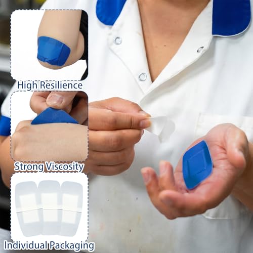 Blue Metal Bandages 2x4 Inches - Classic Shape, 120 Pack