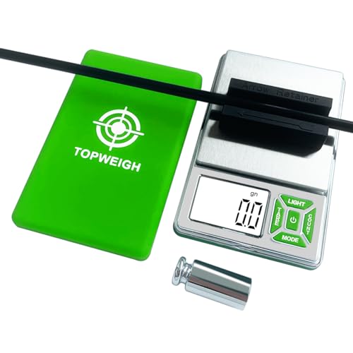 Digital Grain Scale for Archery - Precision Arrow Weighing with 6 Units
