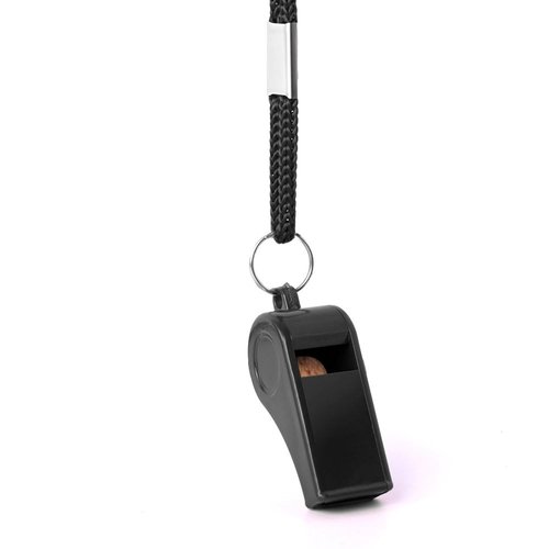 Seakii 24 Pack 120dB Loud Referee Whistles with Lanyards – Heavy-Duty Black Sports Whistles for Coaches, Referees, and Team Events