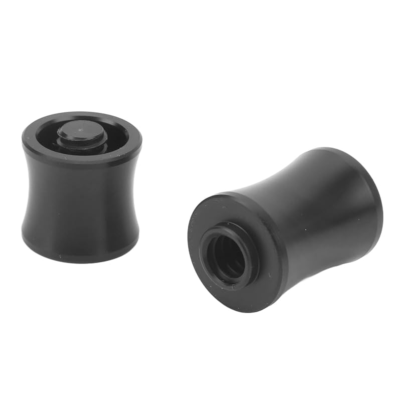 VGEBY Billiard Cue Joint Protectors - 2x POM Black Caps for Predator (Variation of THIS listing: As Picture Shown)