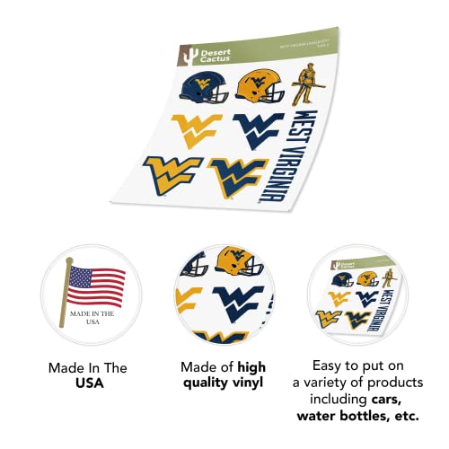 West Virginia Mountaineers Vinyl Decal - Official NCAA College Sticker