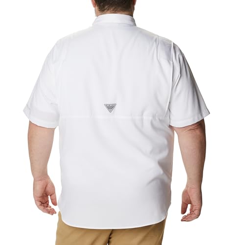 Columbia Men's PFG Tamiami II Short Sleeve Shirt - Medium White