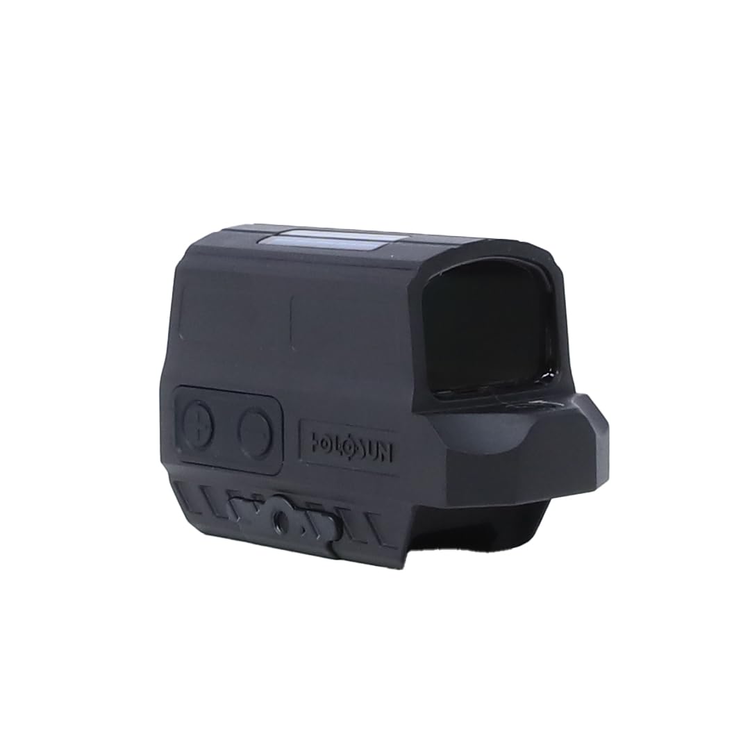 Holosun HS512C Multi-Reticle Circle Dot Enclosed Reflex Sight w/Solar Failsafe and Shake Awake, Designed for Rifle and Carbine, 2 MOA Dot
