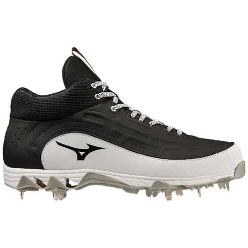 Mizuno Men's 9-Spike Ambition 3 Mid Baseball Cleats