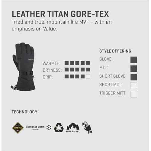 Dakine Leather Titan Gore-Tex Snow Glove