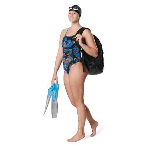 Speedo Womens Ruse Blocks Flyback