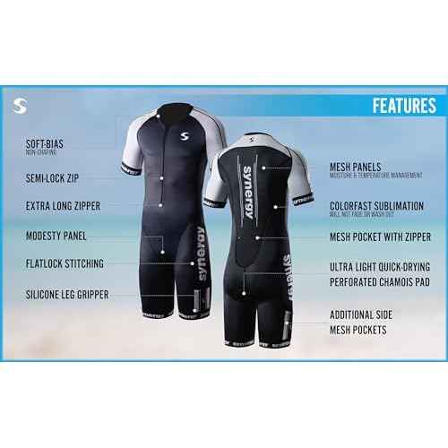 Synergy Triathlon Tri Suit - Men's Elite Short Sleeve Trisuit
