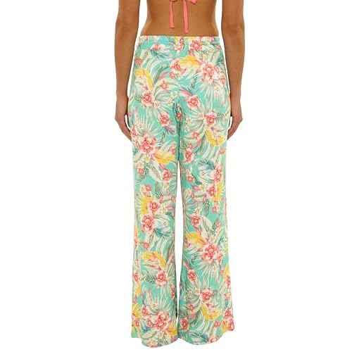 Salt Life womens Biscayne Linda Pants, Casual, Wide Leg, Beach Cover Ups for Women