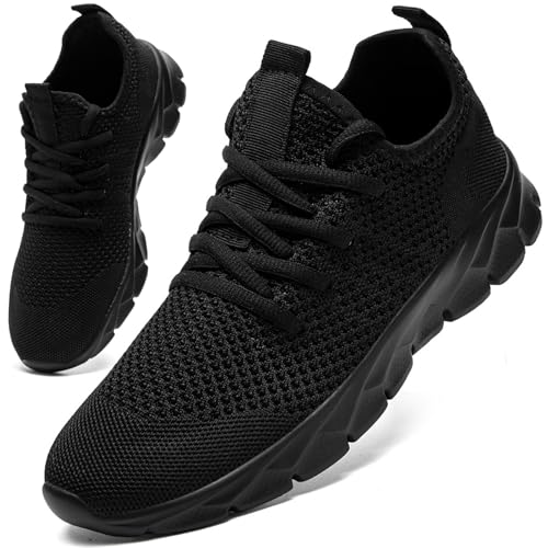 Lightweight Breathable Mesh Running Sneakers for Women - Athletic Walking Shoes