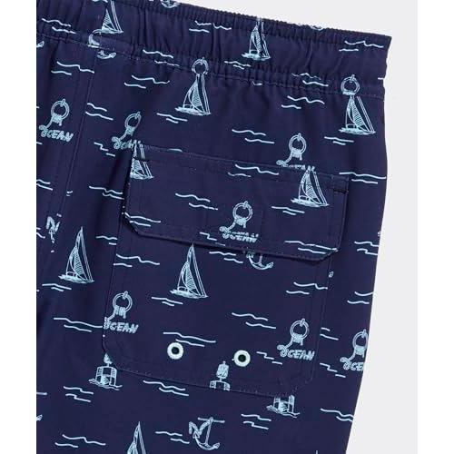vineyard vines Boys Printed Chappy Swim Trunks