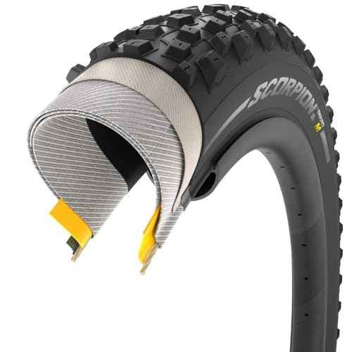 Pirelli Unisex ? Adult's Scorpion MTB Mixed Terrain Tyres, Black, 27.5x2.6