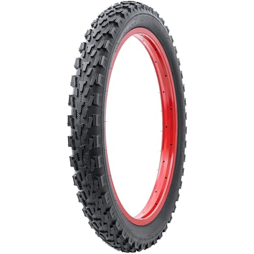 YunSCM 2-Pack 20x1.95 Bike Tires - All-Terrain Directional Tread, Black01