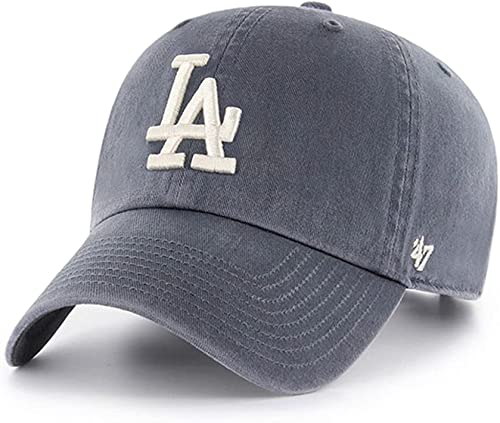 MLB Adjustable Baseball Cap - Yankees & Dodgers Vintage Style One Size