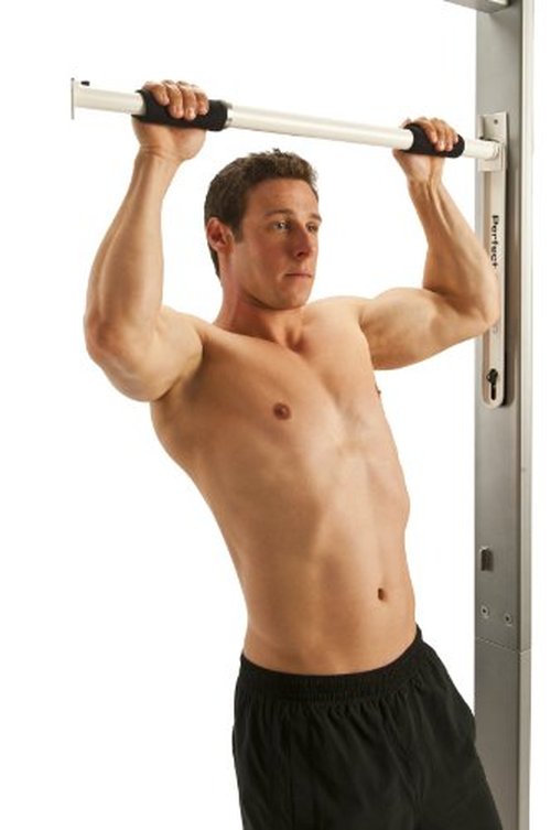 Perfect Fitness Multi-Gym Doorway Pull Up Bar and Portable Gym System, Original