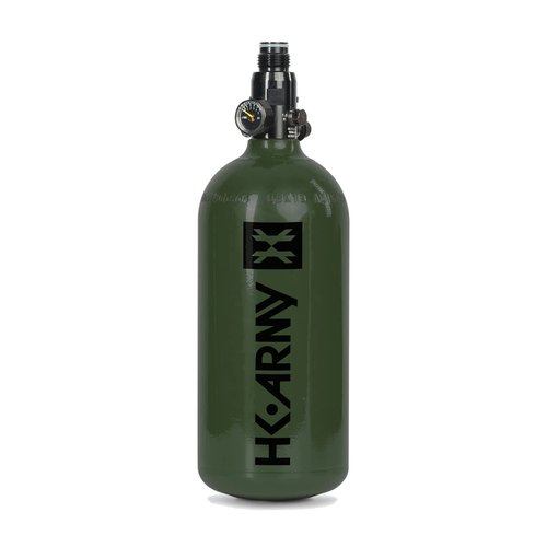 HK Army Paintball Aluminum HPA Tank W/Regulator - 48/3000 - Olive Blue