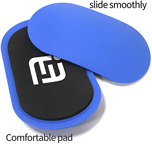 Feishibang Blue Gliding Discs Core Sliders Smooth Use On Carpet Floor Exercise Sliders Equipment