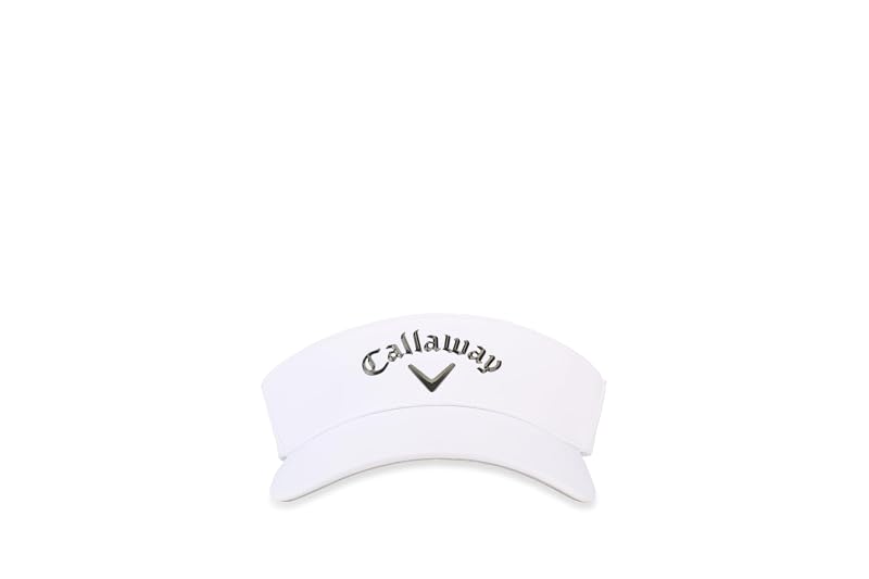 Callaway Women’s Liquid Metal Visor - White/Gunmetal