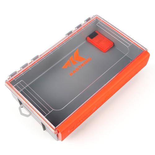KastKing HyperSeal Waterproof Tackle Box 3700 Deep with No Compartments