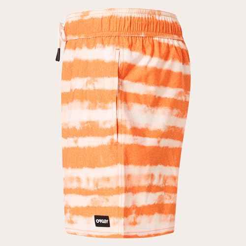 Oakley Mens Blur Stripes Recycled 16" Beachshort