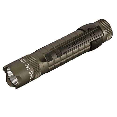 Gun Accessory Supply SG2LRB6 Maglite Mag-Tac LED 2-Cell CR123 Flashlight - Crowned-Bezel, Foliage Green