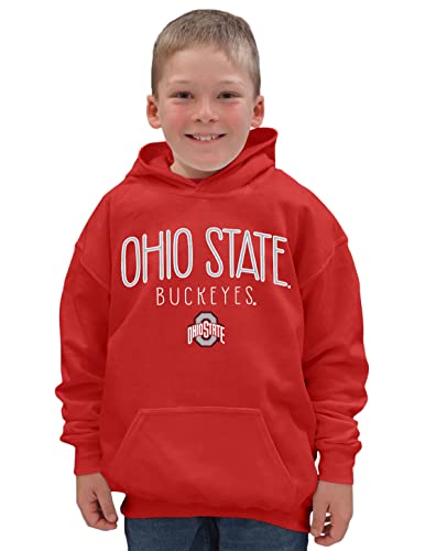 Ohio State Buckeyes Kids Hooded Sweatshirt - Small Team Color