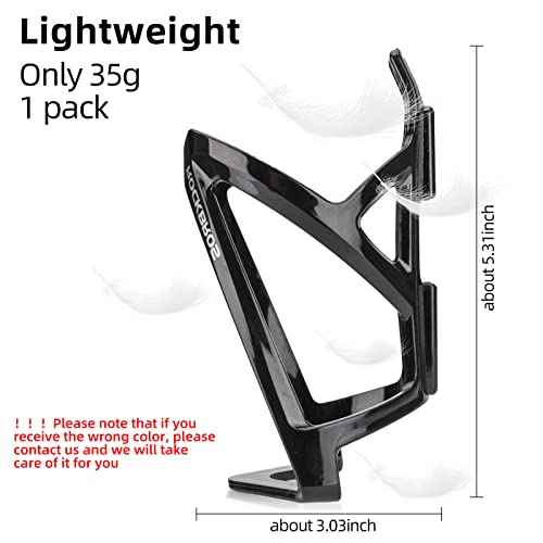 ROCKBROS Bike Water Bottle Holder Ultra-Light Bicycle Bottle Cages with Screws Tool, Universal Bike Cup Holder Rack for Road MTB Bikes¡¦