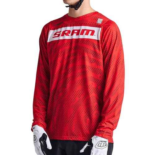 Troy Lee Designs - Skyline AIR LS Jersey; SRAM Roots Fiery RED XL